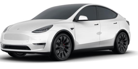 TESLA MODEL Y 2021 5YJYGDEF8MF294693 image